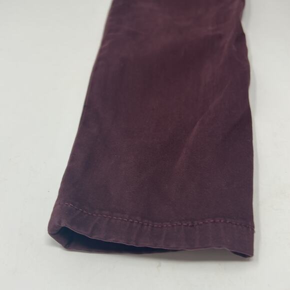 Ann Taylor Women's Wine Color Jeans Size 2 Petite - Picture 15 of 15